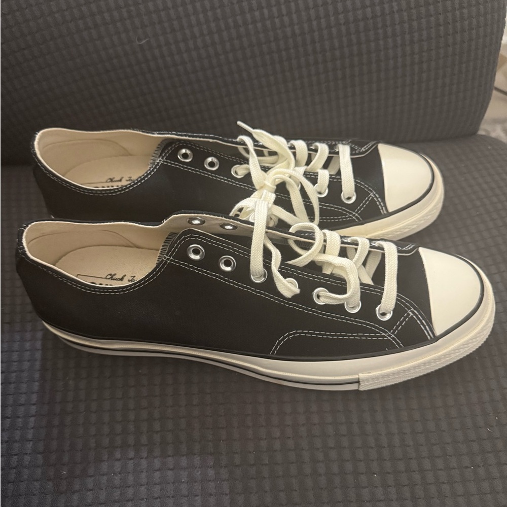 Black Canvas Sneakers